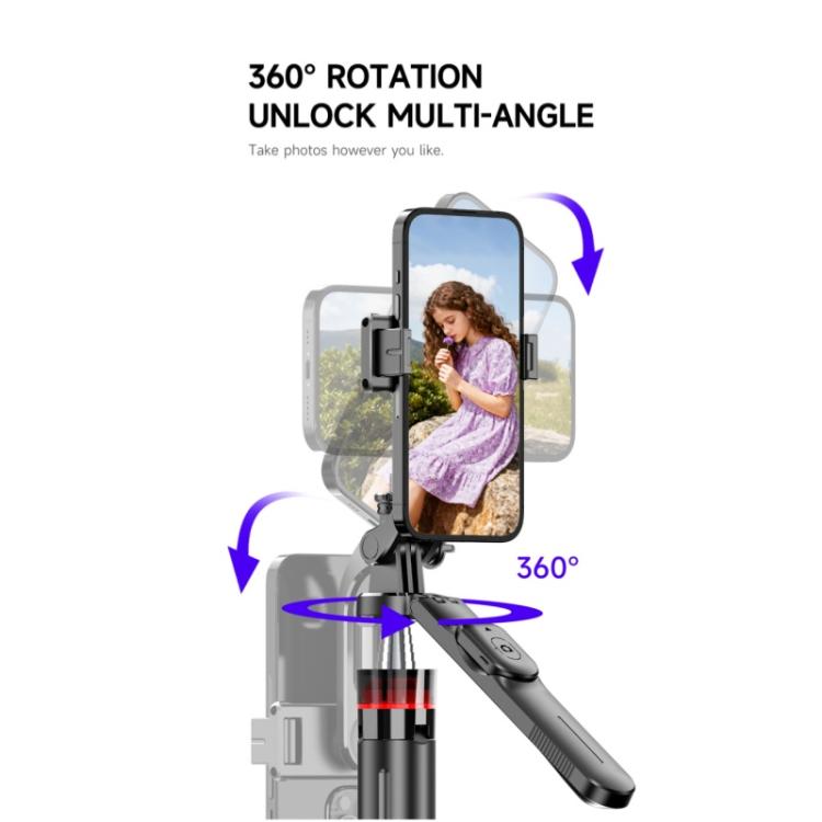 F05 Supporto per telefono con telecomando estensibile per selfie stick e treppiede per fotografia e vlogging, F05