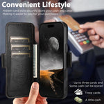 Custodia per telefono Suteni Q07S5 3 in 1 con apribottiglie staccabile, porta carte magnetico e inserti in ecopelle., For iPhone 13 Pro Max, For iPhone 13 Pro, For iPhone 13, For iPhone 12, For iPhone 12 Pro Max, For iPhone 12 Pro