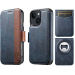 Custodia per telefono Suteni Q07S5 3 in 1 con apribottiglie staccabile, porta carte magnetico e inserti in ecopelle., For iPhone 13 Pro Max, For iPhone 13 Pro, For iPhone 13, For iPhone 12, For iPhone 12 Pro Max, For iPhone 12 Pro