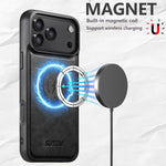 Custodia per telefono Suteni Q06S5 3 in 1 con apribottiglie staccabile, porta carte e chiusura magnetica in ecopelle., For iPhone 15 Pro Max, For iPhone 15 Pro, For iPhone 15 Plus, For iPhone 15, For iPhone 14 Plus, For iPhone 14, For iPhone 14 Pro    ...