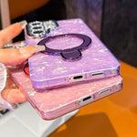 Pellicola glitter elettrolitico con supporto magnetico per Samsung Galaxy A07 5G