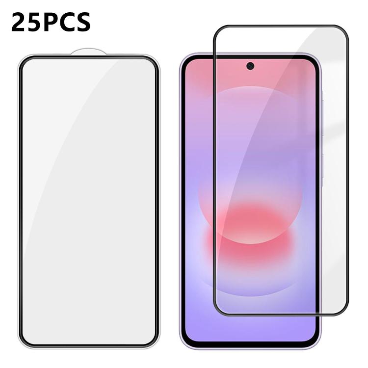 Pellicola in vetro temperato per Galaxy A08 4G/5G con copertura completa e