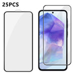 Pellicola in vetro temperato per Galaxy A08 4G/5G con copertura completa e