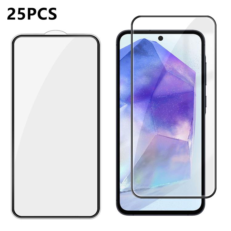 Pellicola in vetro temperato per Galaxy A08 4G/5G con copertura completa e