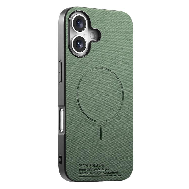 Cover posteriore magnetica in tessuto PU per iPhone
