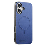 Cover posteriore magnetica in tessuto PU per iPhone