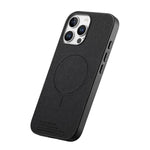 Cover posteriore magnetica in tessuto PU per iPhone 13 e 14 Pro M