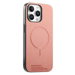 Cover posteriore magnetica in tessuto PU per iPhone 13 e 14 Pro M