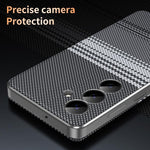 Custodia Smart View in ecopelle con motivo a quadri per Samsung Galaxy
