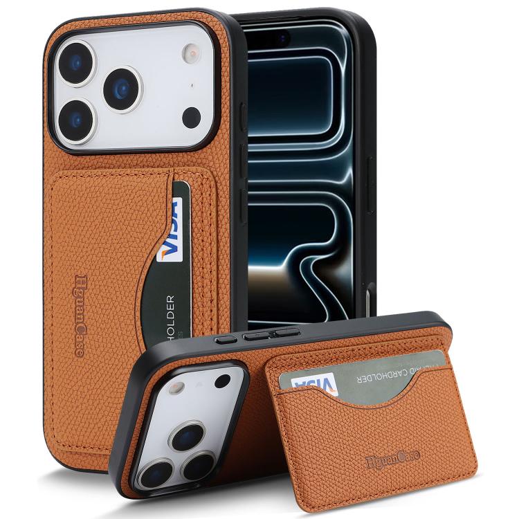 Custodia portafoglio in ecopelle vegana con porta carte per iPhon