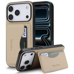 Custodia portafoglio in ecopelle vegana con porta carte per iPhon