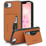 Custodia portafoglio in ecopelle vegana con porta carte per iPhon