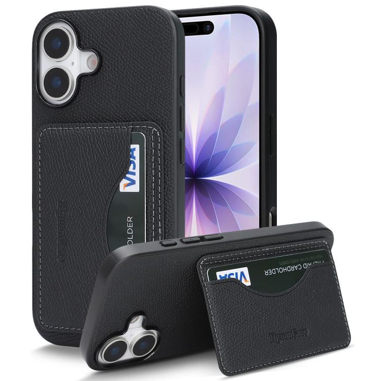 Custodia portafoglio in ecopelle vegana con porta carte per iPhon