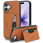 Custodia portafoglio in ecopelle vegana con porta carte per iPhon