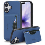 Custodia portafoglio in ecopelle vegana con porta carte per iPhon