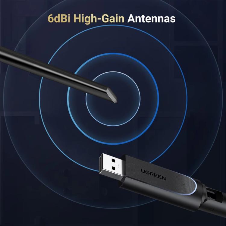 Scheda di rete wireless USB UGREEN AX900 WiFi 6 Dual Band