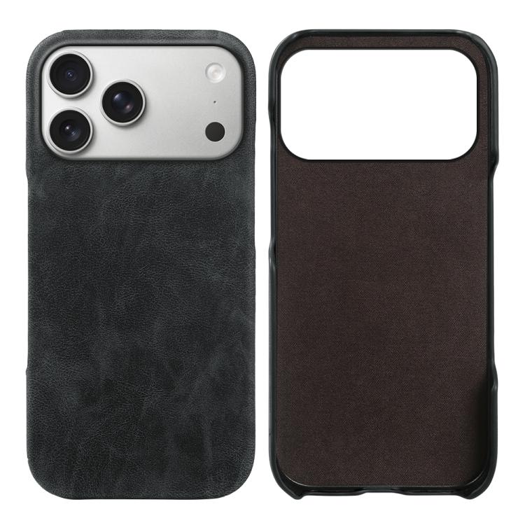 Cover posteriore in ecopelle con chiusura magnetica per iPhone