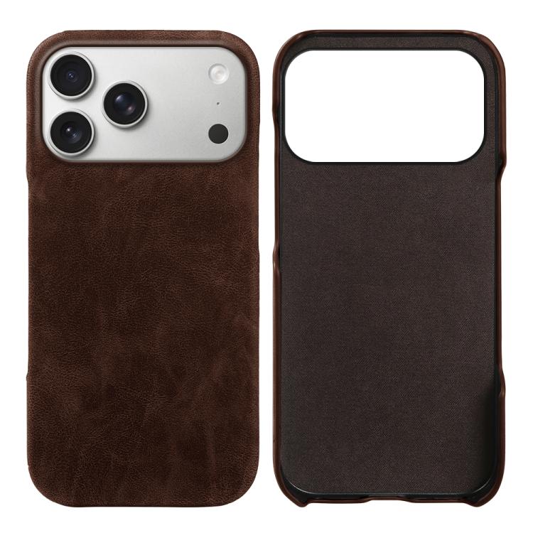 Cover posteriore in ecopelle con chiusura magnetica per iPhone