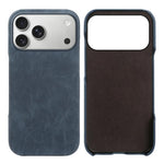 Cover posteriore in ecopelle con chiusura magnetica per iPhone