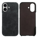 Cover posteriore in ecopelle con chiusura magnetica per iPhone Ai