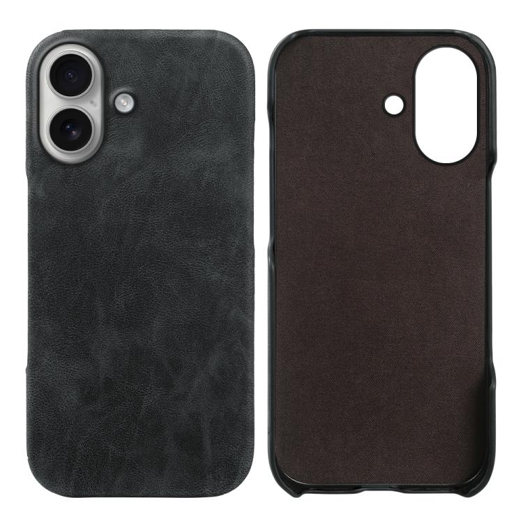 Cover posteriore in ecopelle con chiusura magnetica per iPhone Ai