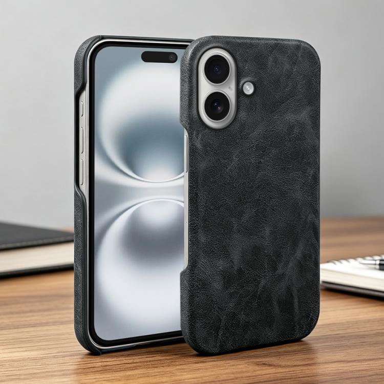 Cover posteriore in ecopelle con chiusura magnetica per iPhone Ai
