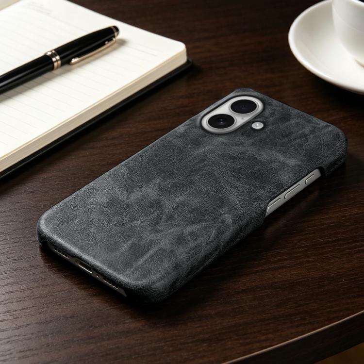 Cover posteriore in ecopelle con chiusura magnetica per iPhone Ai