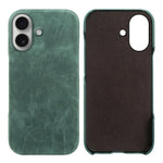 Cover posteriore in ecopelle con chiusura magnetica per iPhone Ai