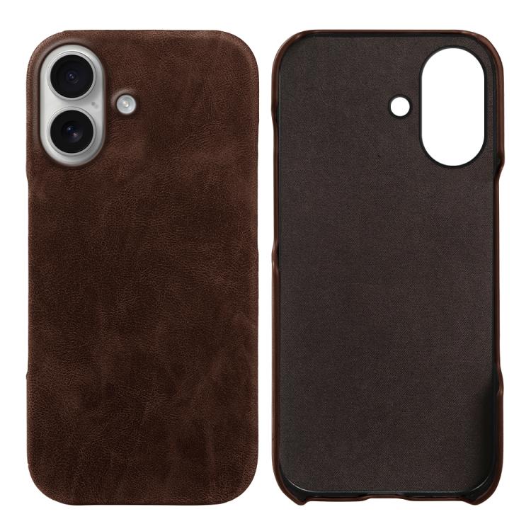 Cover posteriore in ecopelle con chiusura magnetica per iPhone Ai