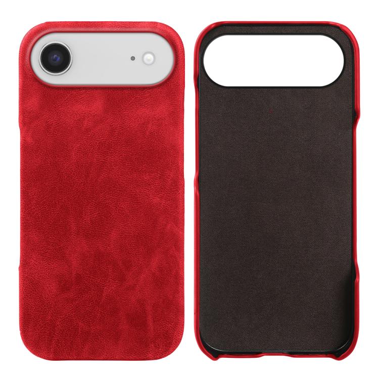 Cover posteriore in ecopelle con chiusura magnetica per iPhone Ai