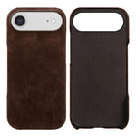 Cover posteriore in ecopelle con chiusura magnetica per iPhone Ai