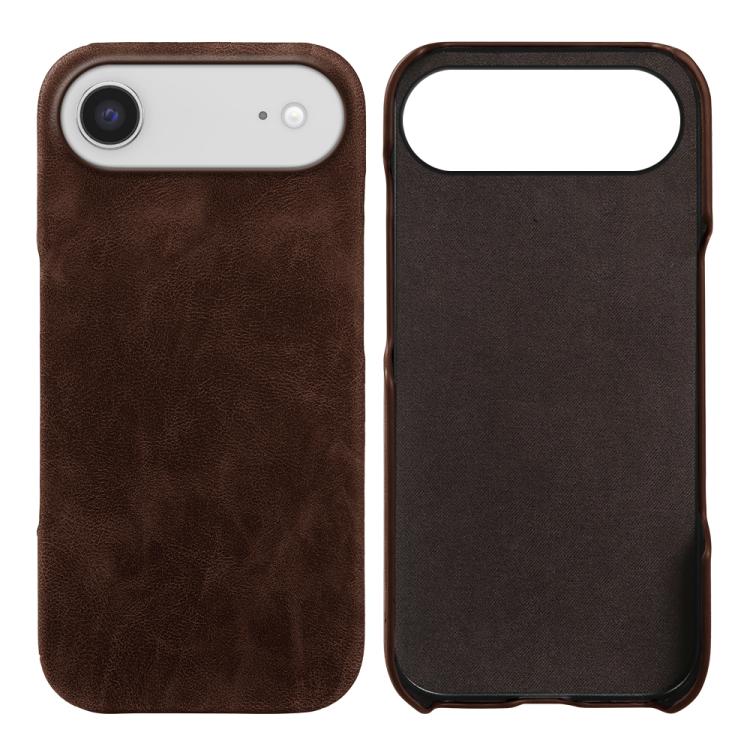 Cover posteriore in ecopelle con chiusura magnetica per iPhone Ai