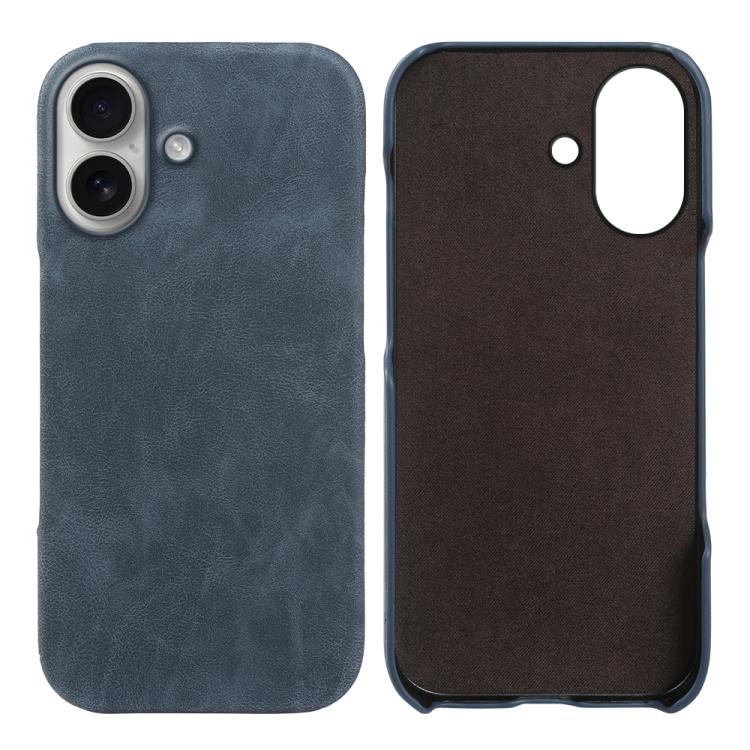 Cover posteriore in ecopelle con chiusura magnetica per iPhone 16