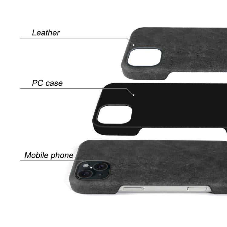 Cover posteriore in ecopelle con chiusura magnetica per iPhone 15