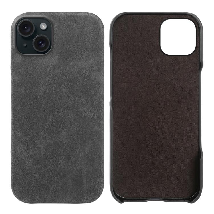 Cover posteriore in ecopelle con chiusura magnetica per iPhone 15