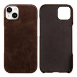Cover posteriore in ecopelle con chiusura magnetica per iPhone 15