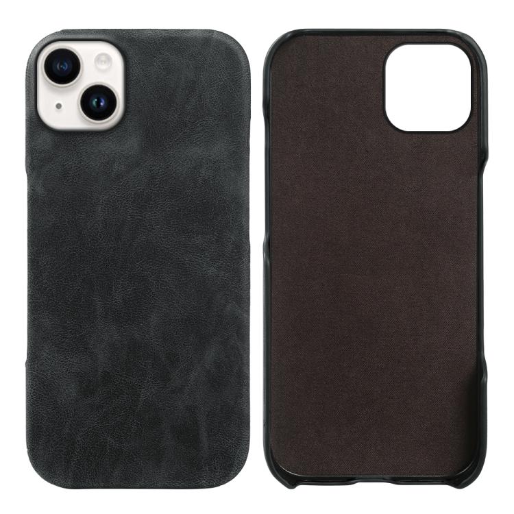 Cover posteriore in ecopelle con chiusura magnetica per iPhone 15