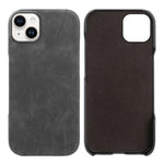 Cover posteriore in ecopelle con chiusura magnetica per iPhone 15