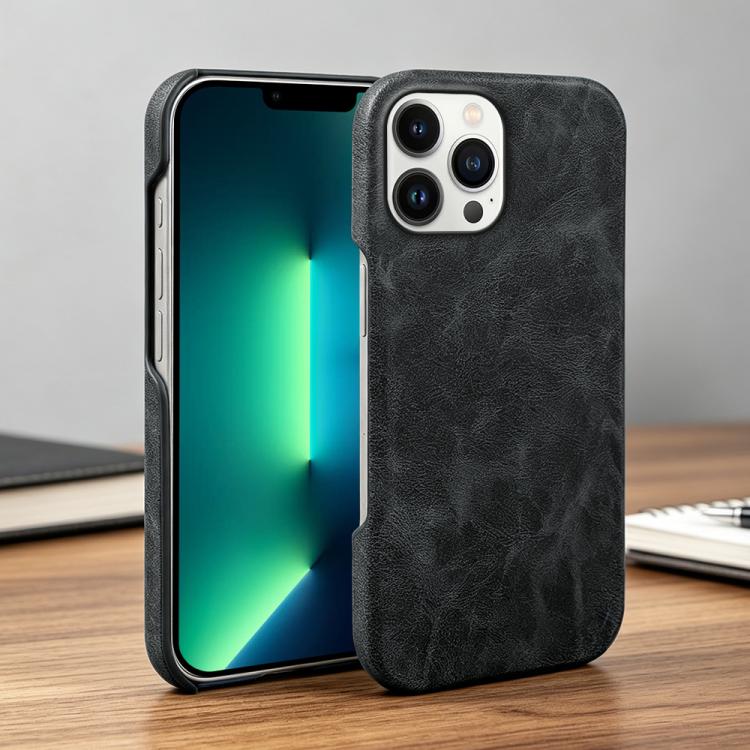 Cover posteriore in ecopelle con chiusura magnetica per iPhone 13