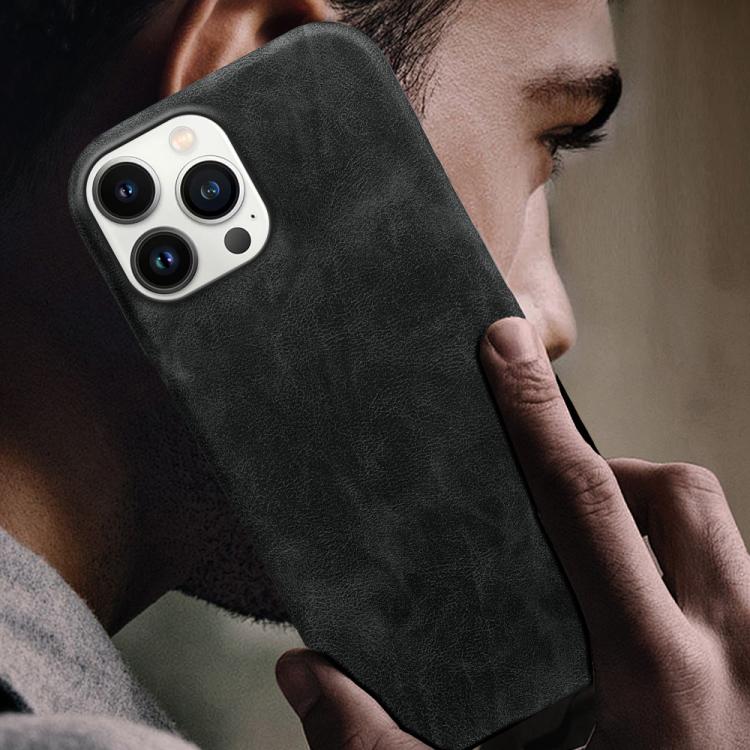 Cover posteriore in ecopelle con chiusura magnetica per iPhone 13