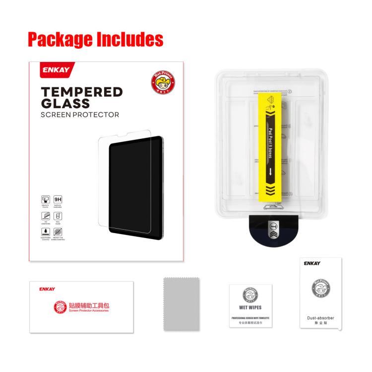 Pellicola protettiva vetro temperato per iPad Air 11 2024-2026