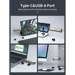 Box esterno per SSD M.2 NVMe PCIe con doppia porta USB