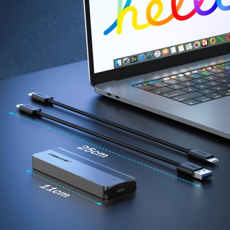 Box esterno Lemorele Dual-Bay M.2 NVMe SATA 10Gbps
