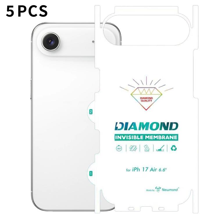 Pellicola idrogel trasparente HD per iPhone 17 Pro Max