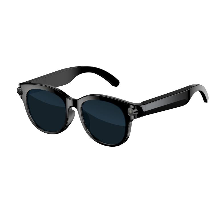 Occhiali intelligenti M89-S da 8 MP con intelligenza artificiale, supporto per chiamate Bluetooth, assistente vocale AI e controllo della musica.