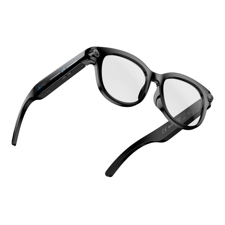 Occhiali intelligenti M89-S da 8 MP con intelligenza artificiale, supporto per chiamate Bluetooth, assistente vocale AI e controllo della musica.
