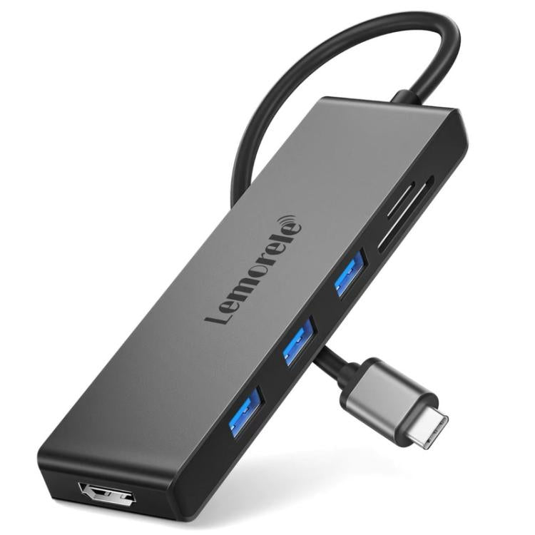 Docking station Lemorele TC23L 6 in 1 con display 4K