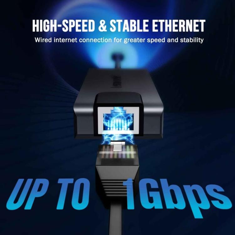 Docking station Lemorele TC24L 5 in 1 con HDMI 4K e ricarica PD 1