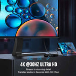 Docking station Lemorele TC24L 5 in 1 con HDMI 4K e ricarica PD 1