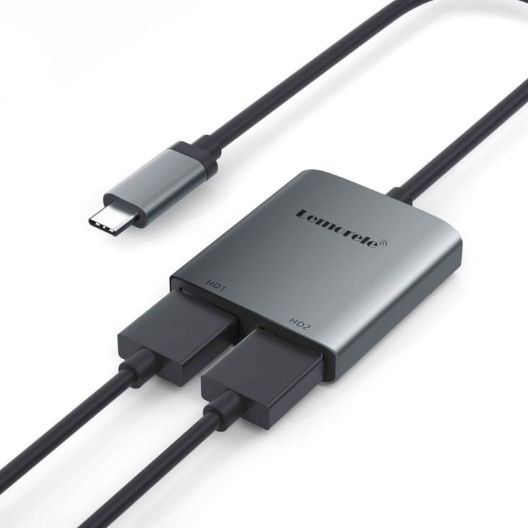 Lemorele TC21 Hub Type-C adattatore multiporta dati